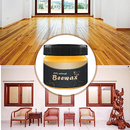 BIRDLINE Wood Seasoning Bee Wax With Spounges | Natural Traditional Beeswax Wood Furniture Polish And Cleaner For Wood Doors | Tables | Chairs | Cabinets | Floors for Furniture to Beautify & Protect. - Image 5