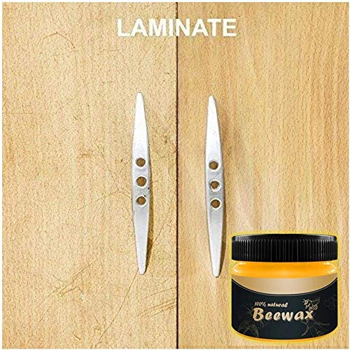 BIRDLINE Wood Seasoning Bee Wax With Spounges | Natural Traditional Beeswax Wood Furniture Polish And Cleaner For Wood Doors | Tables | Chairs | Cabinets | Floors for Furniture to Beautify & Protect. - Image 4