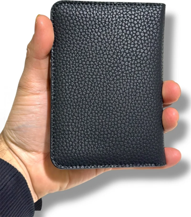 جيمبو Vegan Leather Passport Case with Credit Card Holder and Money Compartment Passport Case with Wallet