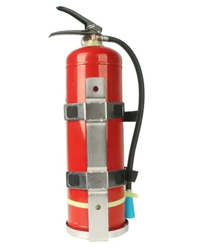 MANNIFEN Fire Extinguisher Mount,Stainless Steel,Wall Hanging Bracket,Fire Extinguisher Holder for Home, Car, RV, Truck, for 5-Pound Fire Extinguisher - Image 3