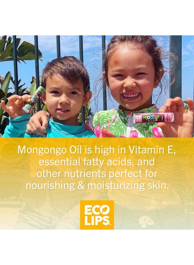 Eco Lips Mongo Kiss Organic Lip Balm 4 Pack Blood Orange, Yumberry, Strawberry Lavender, Black Cherry - 100 Percent USDA Organic - Soothe, Moisturize Dry - Image 3