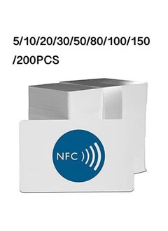 Excefore 150 piece NFC Tags NTAG215 NFC 215 Cards, 504 Bytes Memory NFC Business Card Blank NFC Cards Ntag215 NFC Chip for NFC Phone and Device Writeable Programmable  - Image 1