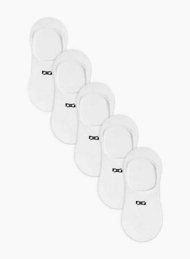دوتشيني Men Invisible Socks - Set Of 5