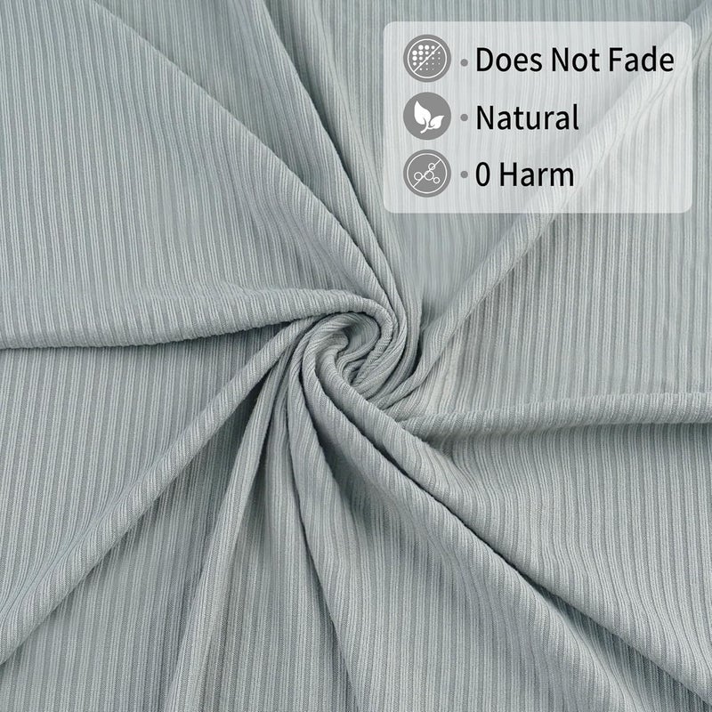 lasoftan Jersey Swaddle Blanket Ultra Soft Stretchy Receiving Blanket Newborn Swaddle Wrap for Boys  Girls 40 x 30 inches 2 Pcs - Image 4