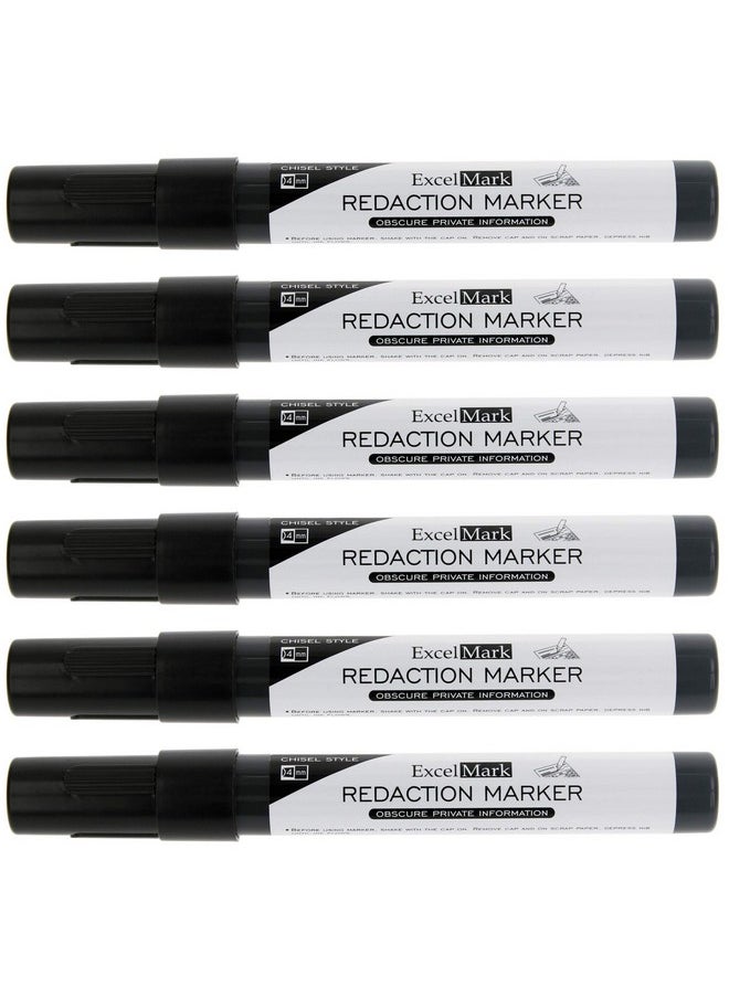 ExcelMark - Security Redaction Marker (6 Pack) - Image 1