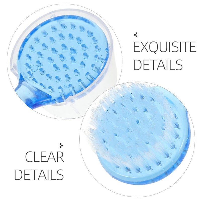 Large Soft Bristle Facial Cleansing Brush Set 3Pcs Manual Exfoliating Scrubber For Makeup Removal - Image 4