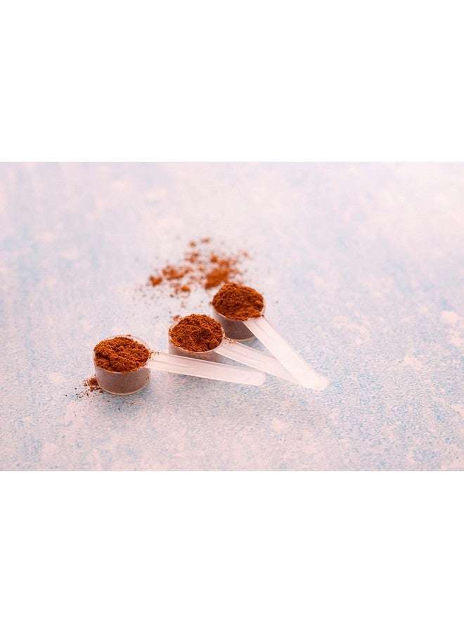 Existing Beauty 3 Measuring Spoons Set with Short Handle - 1 Teaspoon (5 ML) Clear Plastic Scoops for Creatine, Coffee, Grains, Spices, Powders, and Other Dry Goods, BPA Free, Kitchen Tools Measure, Fits in Jars  - Image 3