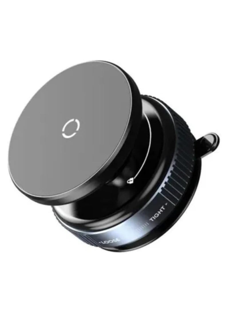 Vacuum Magnetic Phone Mount, 360° Rotatable Suction Holder with Universal Joint, for MagSafe devices like iPhone & Android, Perfect for Kitchen, Mirrors, Gym, and Other Smooth Surfaces - Image 2