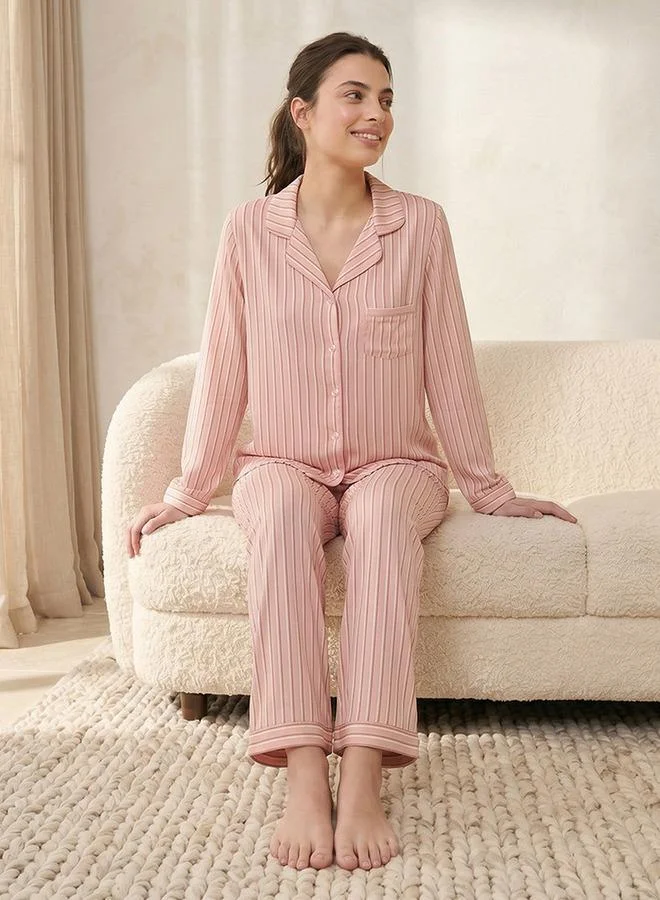 Splash FAV BLUE SIMPLY COSY HERO PJSET for Women | Best Price UAE