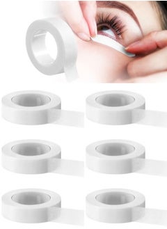 rocooart 6 Rolls Flexible Skin Tape Breathable Nose Tape Self Adhesive Gauze Tape for Wound Injuries Swelling Sports, 0.5 Inch x 10 Yards  - Image 1