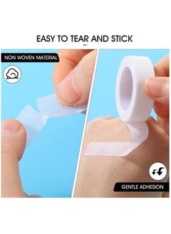rocooart 6 Rolls Flexible Skin Tape Breathable Nose Tape Self Adhesive Gauze Tape for Wound Injuries Swelling Sports, 0.5 Inch x 10 Yards  - Image 2