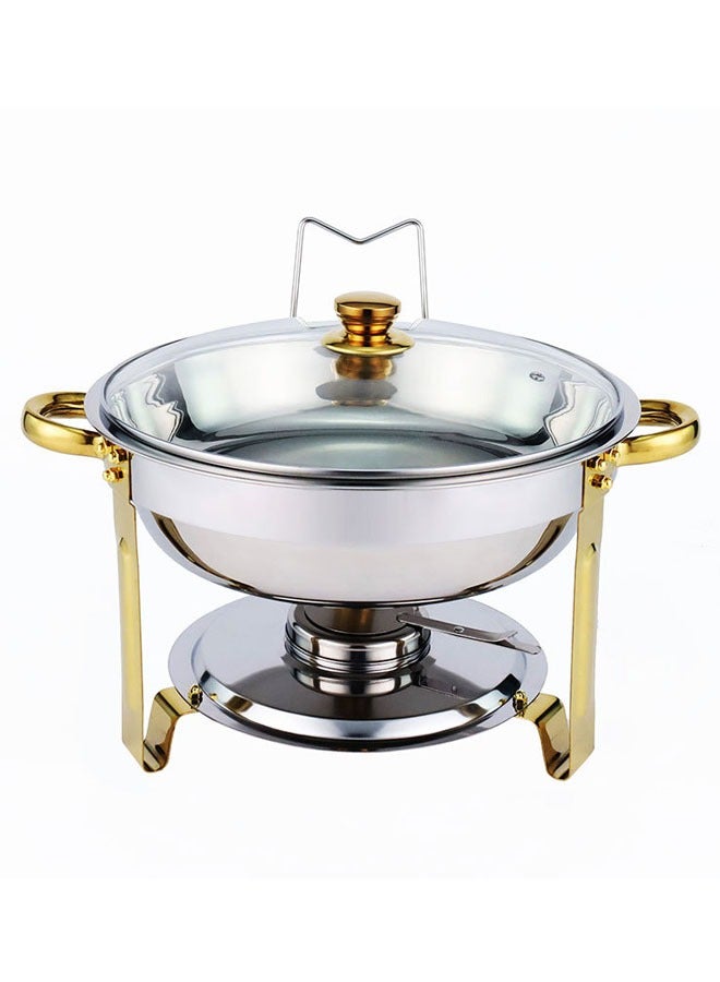 keke Stainless Steel Buffet Chafing Dish Food Warmer and Heater 6.0L - Image 1