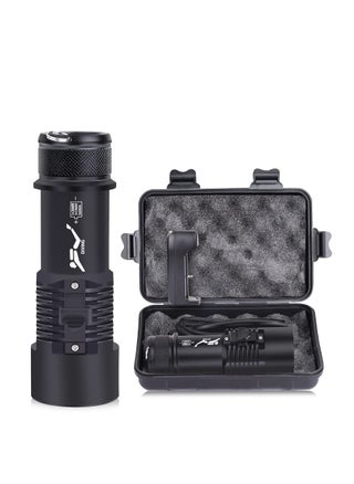 Dive Light Scuba Diving Flashlight, 6000 Lumen Dive Torch, 4 Modes Waterproof Diving Safety Lights, Underwater 80m Submarine Lights with Rechargeable Battery, for Deep Sea Cave at Night - pzsku/ZD5B7C2A8F430954AFC63Z/45/_/1740145820/07a83188-331c-4194-a648-057086e74520