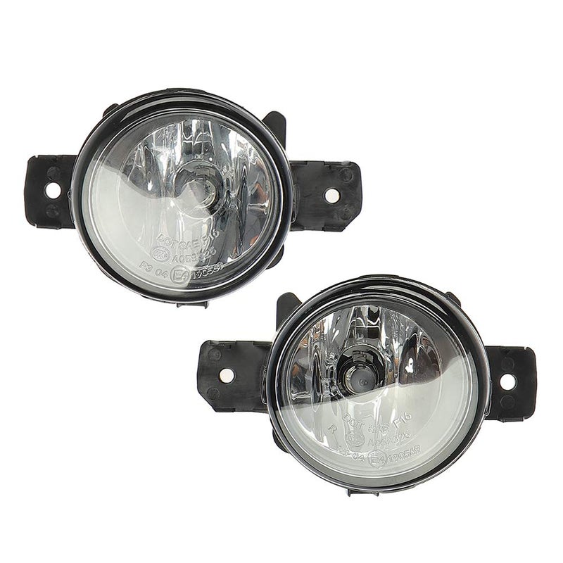 MAYASAF Clear Lens Fog Light Set for Nissan 200718 Altima 201516 Murano 200816 Rogue 200418 Sentra 1219 Versa for Infiniti 201011 G37 2013 JX35 200810 M35M45