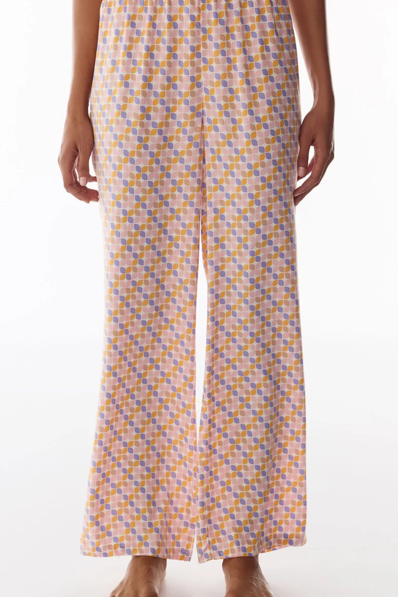 بنتي PENTI Sleep Mode Retro Pattern Pajama Bottoms