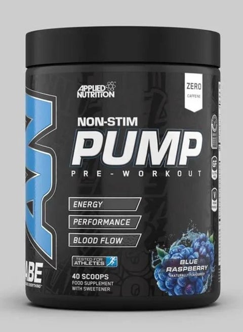 ABE Pump Pre Workout-Blue Raspberry Flavor, 40 Scoops-500 gm