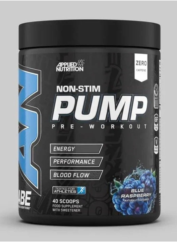 Applied Nutrition ABE Pump Pre Workout-Blue Raspberry Flavor, 40 Scoops-500 gm 