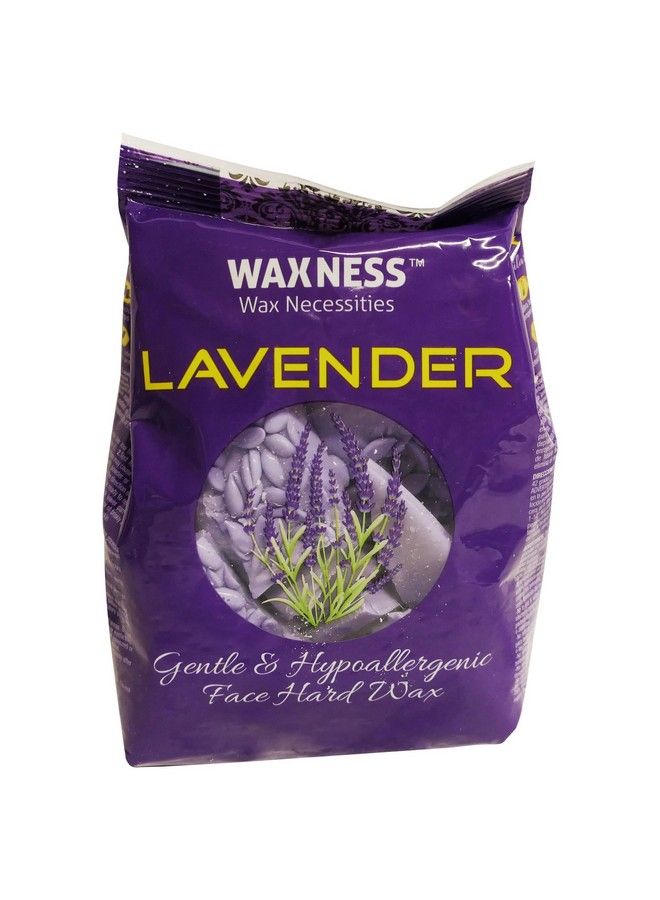 wax necessities Waxness Premium Luxury Lavender Face Hard Wax Beads 0.8 Lb 400G - Image 3