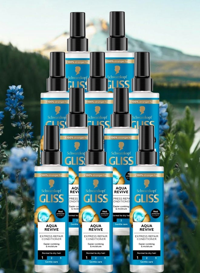Gliss 10 Pieces Gliss Erc Aqua Revive 200ML - Image 1