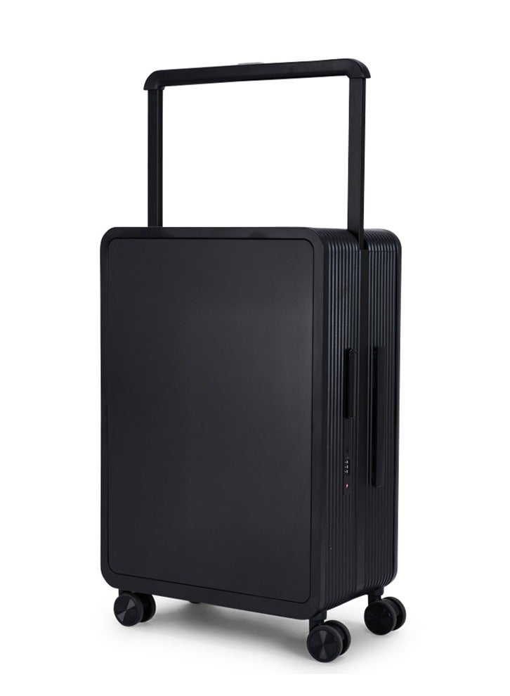 LIMRA Travel Bag From Limra Made Of PC Luggage Trolley Size 24 inch Color Black - Image 1