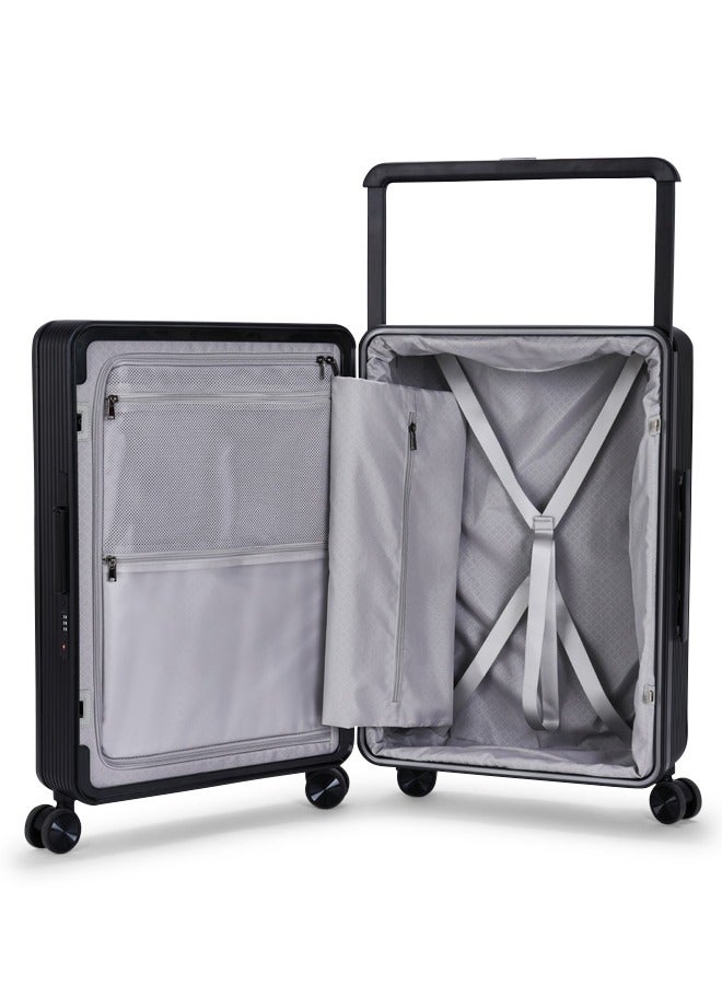 LIMRA Travel Bag From Limra Made Of PC Luggage Trolley Size 24 inch Color Black - Image 5