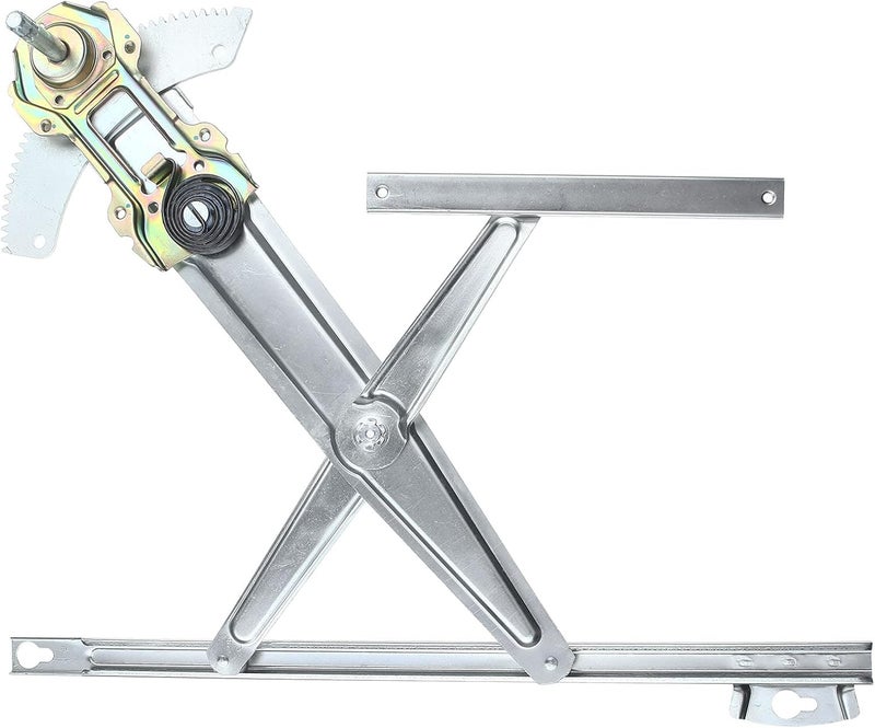 A-Premium Manual Window Regulator for Honda Civic 1992-1995 Sedan - Front Driver Side - Image 2