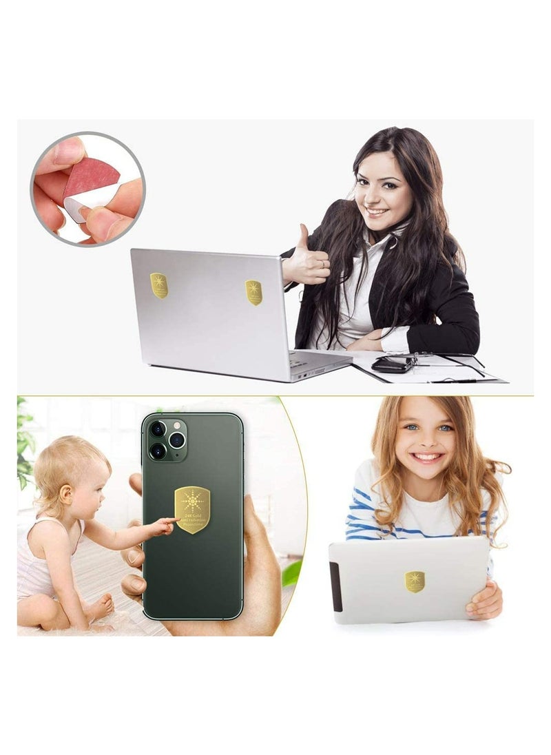 null - EMF Protection Stickers, 6Pcs Anti-Radiation Shield for iPhone iPad, Neutralizers for All Electronics, Mobile, Computer, Radio, Laptop, Tablet PC - Image 1