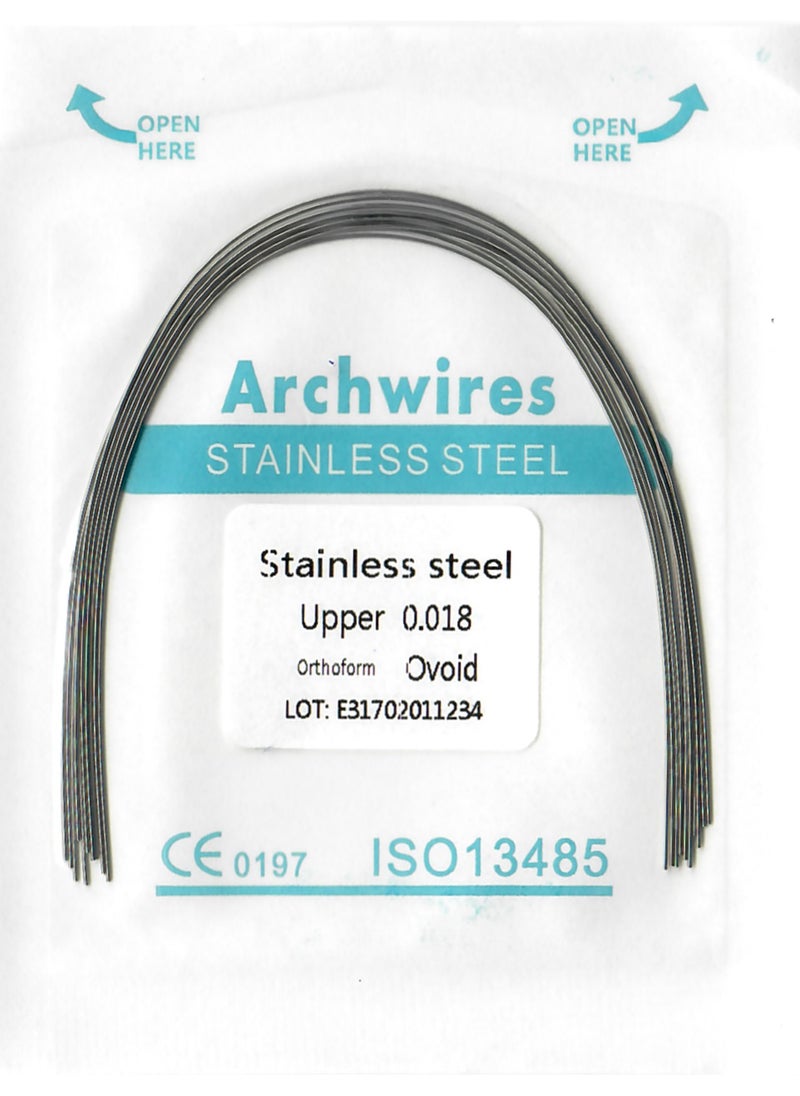 keemz SS Arch Wire Ovoid 0.018 UPPER  - Image 1
