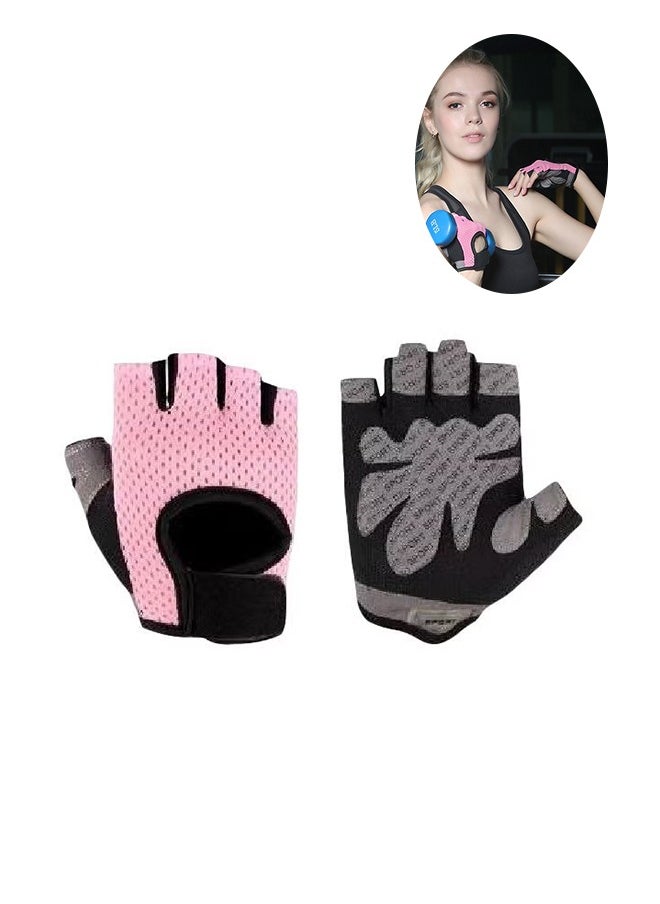 Half Finger Gloves for Men and Women, Anti-Slip Riding Gloves, Breathable Mesh Cloth Outdoor Gloves, Sports Fitness Training Wrist Gloves, Women's Dumbbell Weight Lifting Gloves - pzsku/ZD5B803A0533D62A9D6CBZ/45/_/1716603543/b5f21750-3317-4717-b77a-2967752cf624