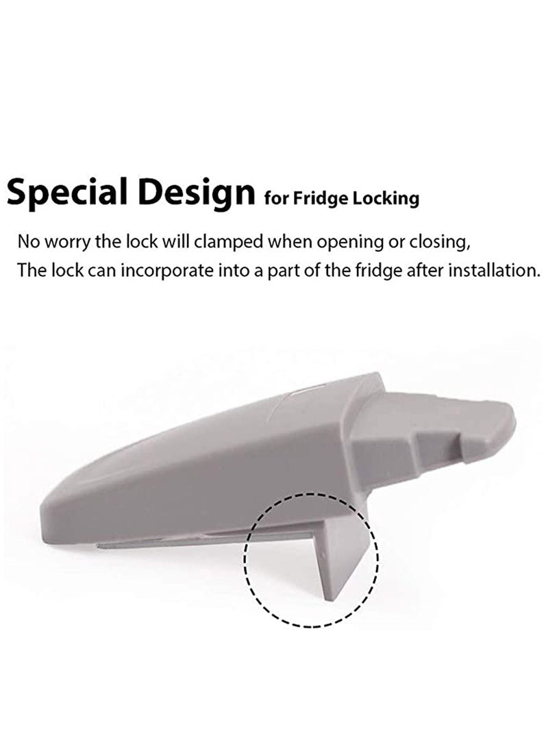 KASTWAVE Child Proof Safety Locks Baby Proofing Cabinet Lock with 3M Adhesives Adjustable Strap Latches to Cabinets, Drawers, Cupboard, Oven, Fridge, Closet Seat, Door, Window - Image 3