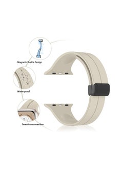 keloray Magnetic for Apple Watch Band 49mm 45mm 44mm  42mm Women men,Silicone Sport Strap Replacement WristBands for Apple Watch Series 9/ultra 2/8/ultra/7/SE/SE 2nd/6/5/4/3/2/1,iWatch Bands  - Image 2