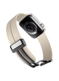 keloray Magnetic for Apple Watch Band 49mm 45mm 44mm  42mm Women men,Silicone Sport Strap Replacement WristBands for Apple Watch Series 9/ultra 2/8/ultra/7/SE/SE 2nd/6/5/4/3/2/1,iWatch Bands  - Image 3
