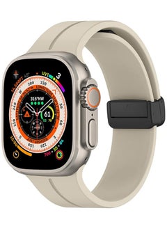 keloray Magnetic for Apple Watch Band 49mm 45mm 44mm  42mm Women men,Silicone Sport Strap Replacement WristBands for Apple Watch Series 9/ultra 2/8/ultra/7/SE/SE 2nd/6/5/4/3/2/1,iWatch Bands  - Image 1