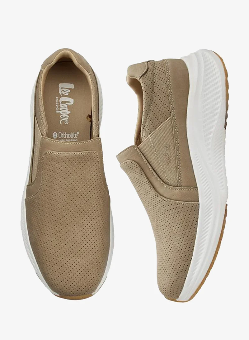 Lee Cooper Men's Textured Slip-On Loafers