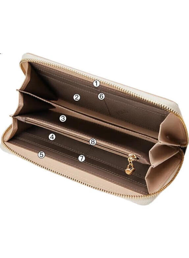 Polo Handbag, Women'S Wallet, Long Card Holder, Clutch, Multi-Card Slots, Coin Purse, Floral Print, Women'S Bag, Birthday Gift