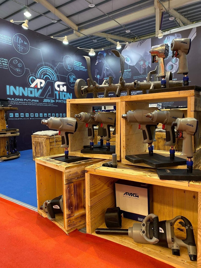 APACHE Air Random Orbital Palm Sander, 5-Inch (AS050CNV5) - Image 5