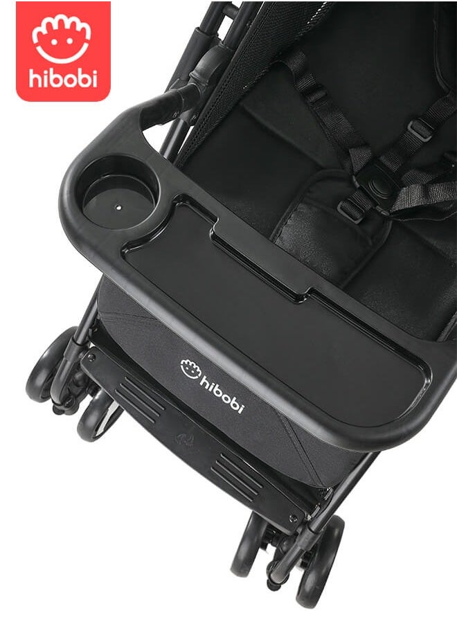 hibobi - Two-Way Conversion Foldable Stroller With One-Touch Folding, Adjustable Front And Rear, Dining Table, Adjustable Angle - Image 1