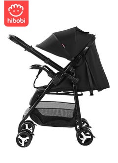 hibobi Two-Way Conversion Foldable Stroller With One-Touch Folding, Adjustable Front And Rear, Dining Table, Adjustable Angle  - Image 3