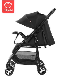 hibobi Two-Way Conversion Foldable Stroller With One-Touch Folding, Adjustable Front And Rear, Dining Table, Adjustable Angle  - Image 4