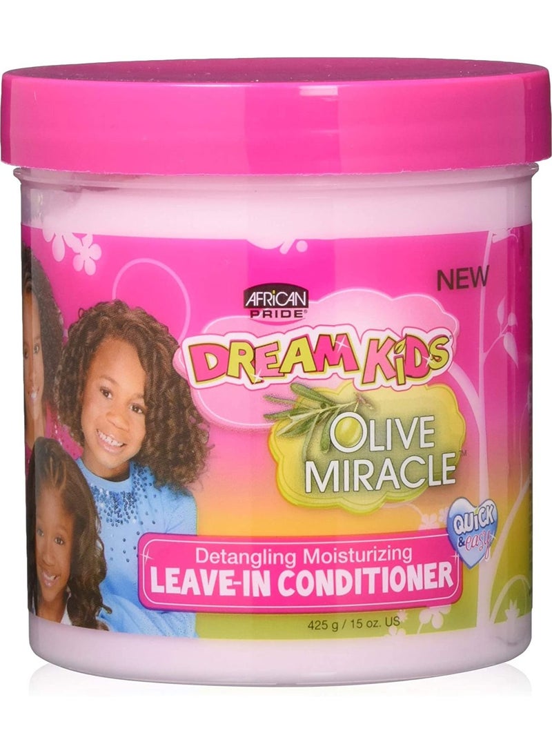 African Pride Dream Kids Leave-In Conditioner Olive Miracle - Image 1
