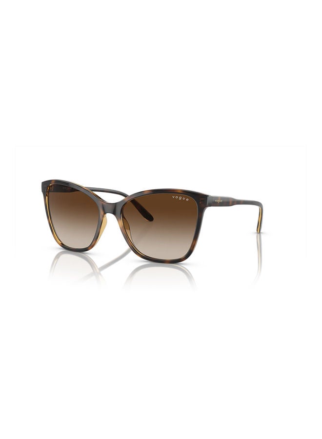 Vogue Full-Rimmed Cat Eye Sunglasses 5520S,56, W656,13 - Image 1