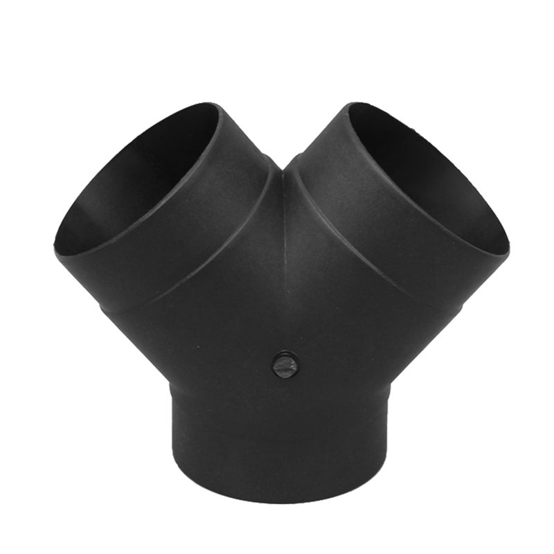 Air Vent Ducting T Y Tilted Bend Style Piece Elbow Pipe Outlet Exhaust Connector for Webasto Eberspaecher Diesel Parking Heater Truck Boat Car Air Diesel Heater Accessory - Image 2