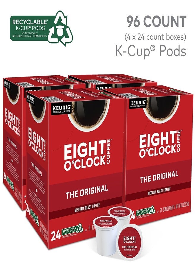 Eight O'Clock Coffee Eight O'Clock Original Coffee Keurig K-Cup Pods, Medium Roast, 96/Carton (64053) - Image 2