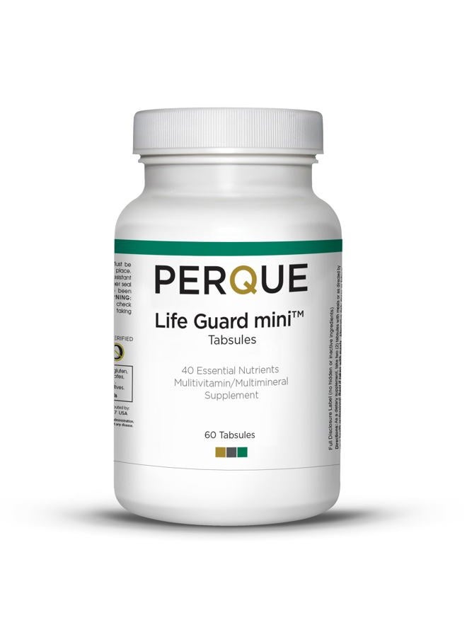 Perque Life Guard Mini Tabsules, 60 Count - Image 1