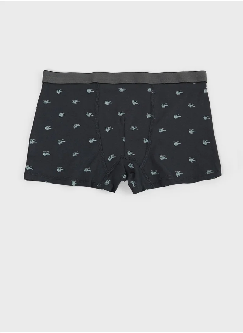 مانجو Kids 3 Pack Assorted Trunks