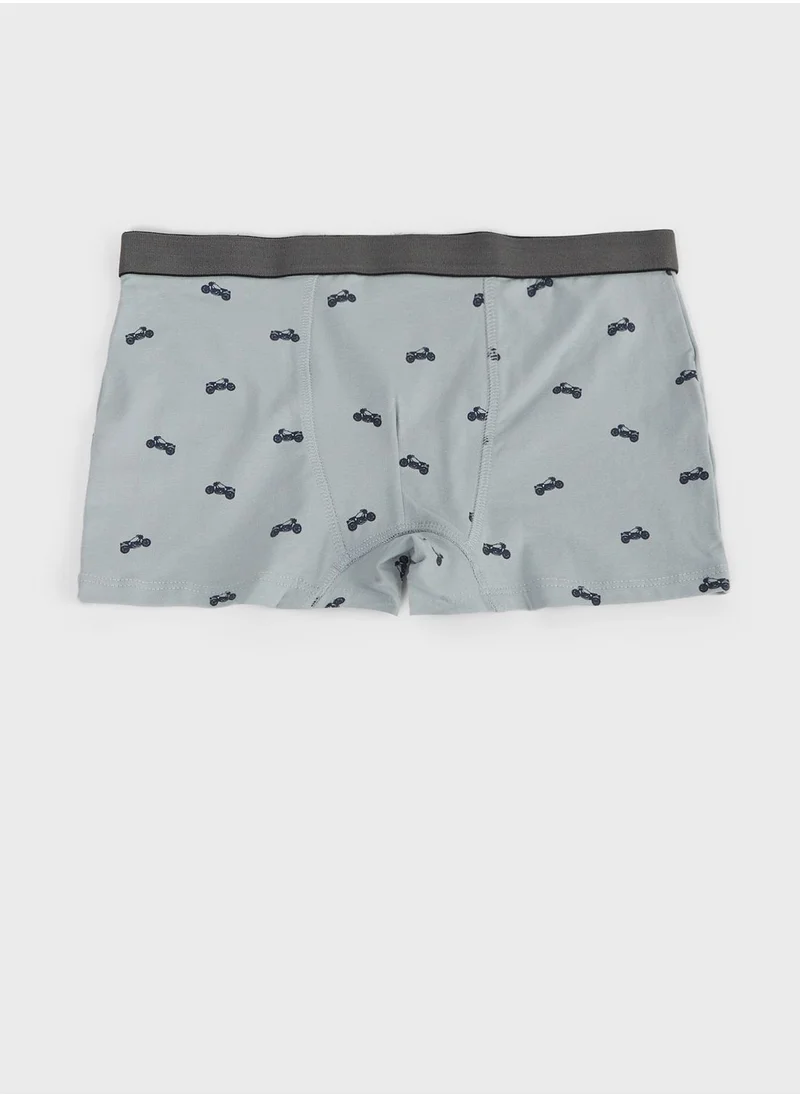 مانجو Kids 3 Pack Assorted Trunks
