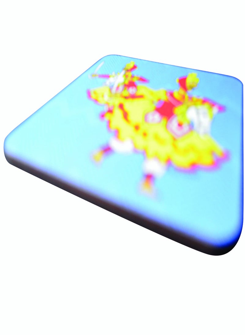 GOA2GULF Blutoad Coaster 90x90 mm MDF with Foam Base - Ghode Modni - Image 2