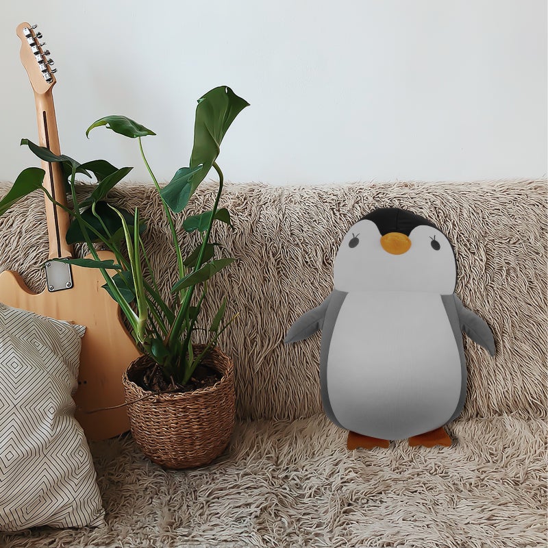 1Pc -Shaped Pillow Portable Travel Pillow Penguin Doll Pillow - Image 3