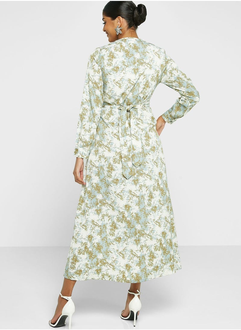 Khizana - Floral Print Dress - Image 1