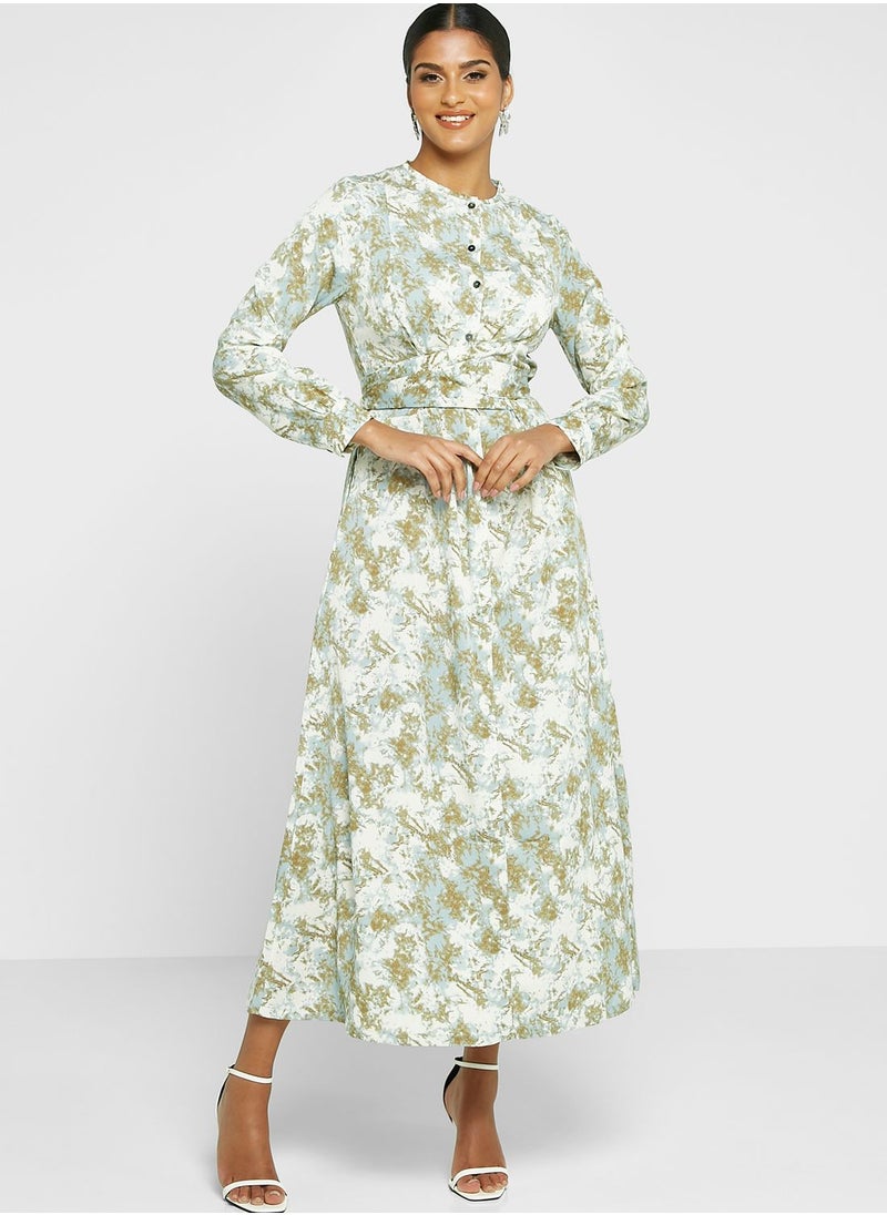 Khizana - Floral Print Dress - Image 1